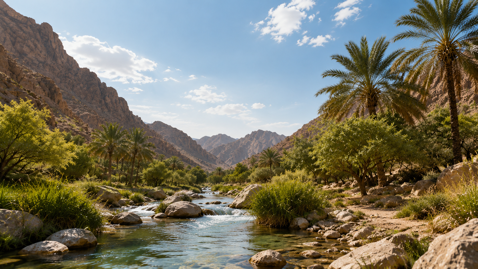 ناوان وادي الماء العذب والاستجمام